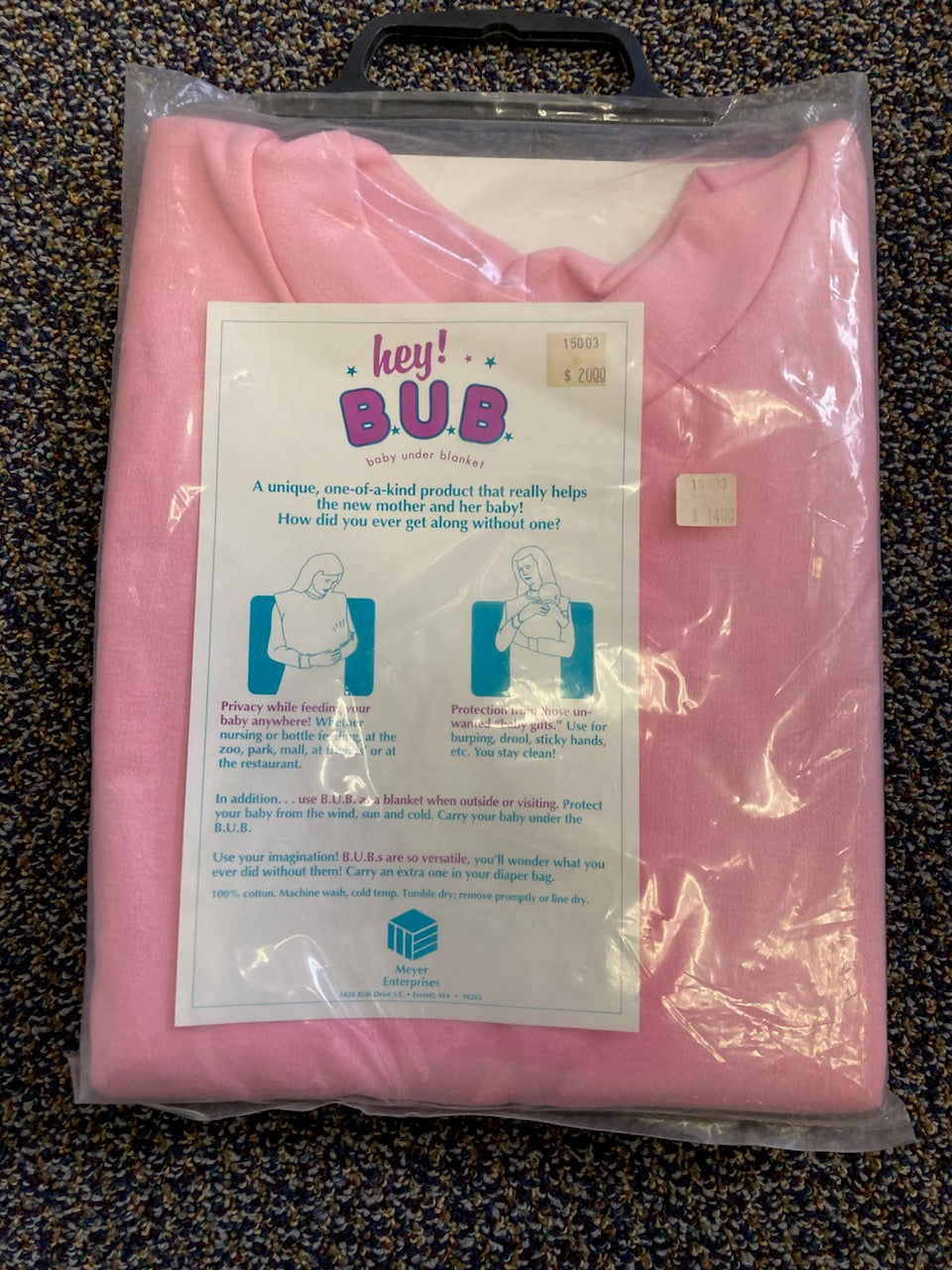 Hey B.U.B. - baby under blanket - NOW 40% OFF