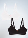 Load image into Gallery viewer, Leading Lady 4001 The Uma Cotton Wirefree Nursing Bra 2-Pack
