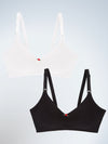Load image into Gallery viewer, Leading Lady 4001 The Uma Cotton Wirefree Nursing Bra 2-Pack