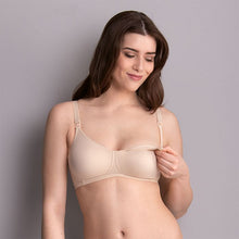 Load image into Gallery viewer, Anita 5037 Basic Wireless Nursing Bra - black & desert