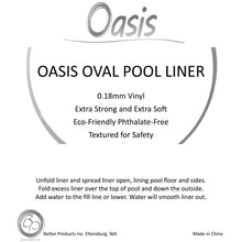 Load image into Gallery viewer, Oasis Oval Water Birth Pool Liner