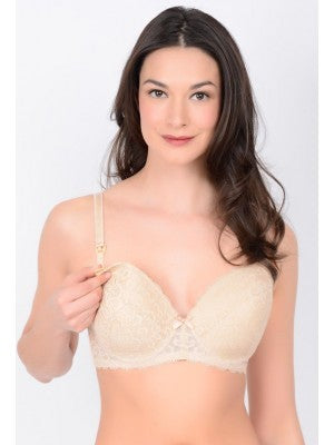 LLL 4533 Hana Lace Underwire Padded Nursing Bra - NOW 50% OFF! – Birth and  Baby