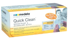 Quick Clean™ Breast Pump & Accessory Wipes by Medela — PMSI