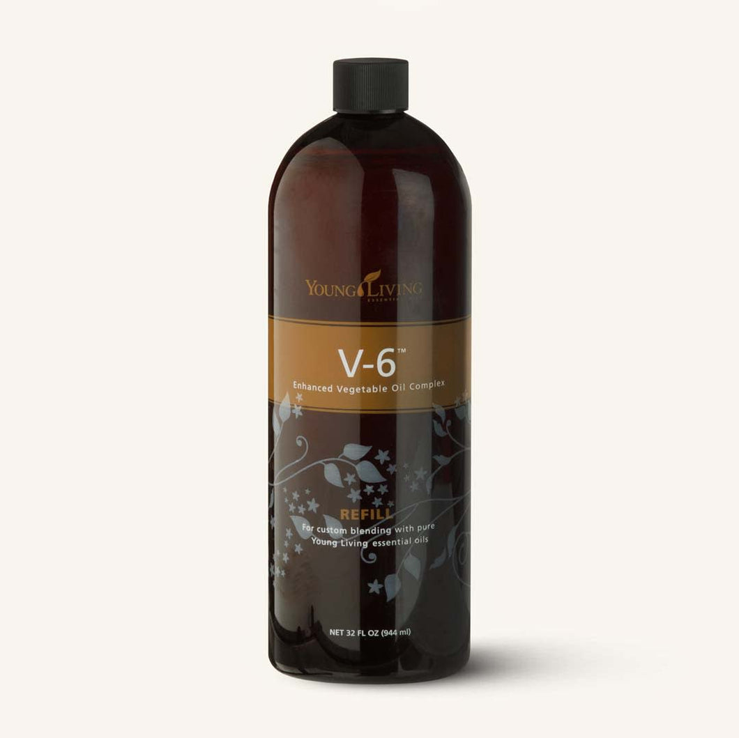 Young Living:  V-6 Vegetable Oil Refill. 32 oz