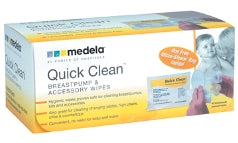 Medela Quick Clean Breast pump & Accessory Wipes - NOW 20% OFF!